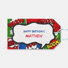 Etiqueta Para Presente Festa de Aniversário de criança do Estilo da Lista