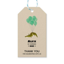 Festa de aniversário de crocodilo Obrigado