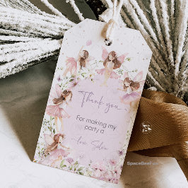 Etiqueta Para Presente Festa de Aniversário de Fada