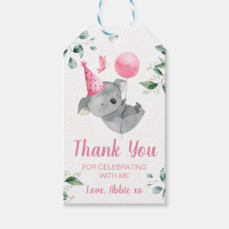 Etiqueta Para Presente Festa de aniversário de favorito de Koala