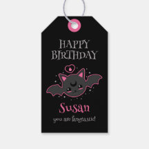 Festa de aniversário de Halloween do Bat Kawaii