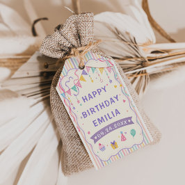 Etiqueta Para Presente Festa de Aniversário Doce
