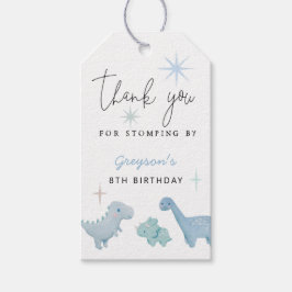 Etiqueta Para Presente Festa de aniversário dos Dinossauros