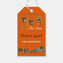 Etiqueta Para Presente Festa de Aquecimento de Halloween Gremlins Obrigad