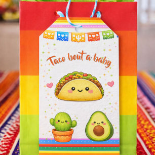 Etiqueta Para Presente Festa de bebê Taco demais