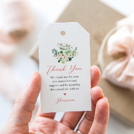 Etiqueta Para Presente Festa de chá ARIA Obrigado Marca de Favor