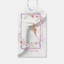 Etiqueta Para Presente Festa de chá encantadora