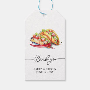 Etiqueta Para Presente Festa de Compromisso Tacos e Cervejas