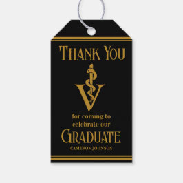 Etiqueta Para Presente Festa de formatura da Faculdade de Veterinária Dou