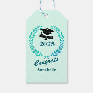 Etiqueta Para Presente Festa de formatura de Ano e Nome Personalizado Sim
