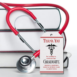 Etiqueta Para Presente Festa de formatura Personalizada da Faculdade de M