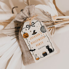 Etiqueta Para Presente Festa de Halloween