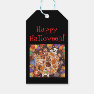 Etiqueta Para Presente Festa de Halloween das Crianças