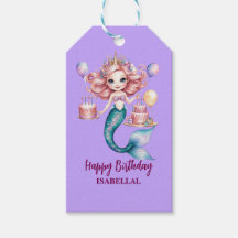 Festa de menina do Aniversário do Arco-Íris Magnét