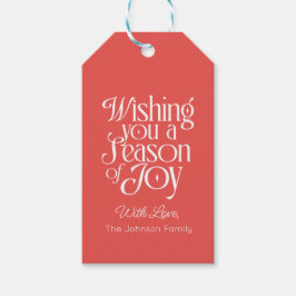 Etiqueta Para Presente Festa de Natal Personalizada