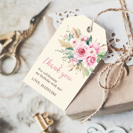 Etiqueta Para Presente Festa de primeiro aniversario de Girassol