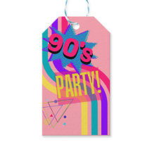 Festa Retro dos Anos 90 Rosa Aniversário Nostálgic