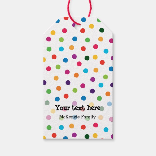 Etiqueta Para Presente Festas de aniversário (Frente)