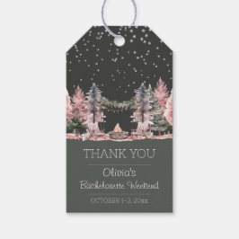 Etiqueta Para Presente Fim de Semana de Campanha de festa de solteira