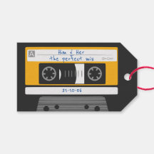 Fita de cassete Vintage do casal Aniversário de 19