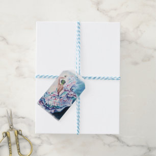 ETIQUETA PARA PRESENTE FLAMENCO DANCER