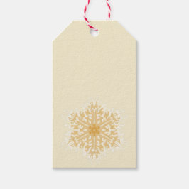 Etiqueta Para Presente Floco de neve