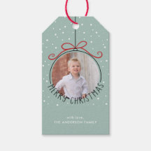 Flocos de neve em Pastel Verde | Foto Natal