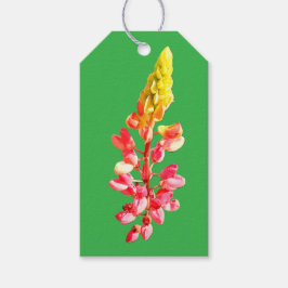 Etiqueta Para Presente Flor rosa