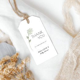 Etiqueta Para Presente Floral Baby In Bloom Baby Shower Gift Tag