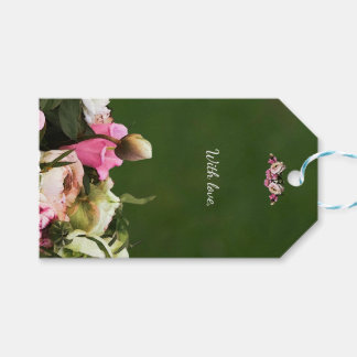 Etiqueta Para Presente Floral Gift Tags with Editable Message - Botanical