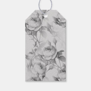 Etiqueta Para Presente Floral Vintage Encantador
