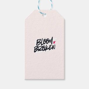 ETIQUETA PARA PRESENTE FLORIR QUEBRADO