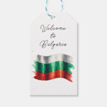 Folclore de Tradição de Bandeira Búlgaro com Aquar