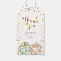 Folga Pastel Pumpkin Gênero Revelação Obrigado Eti