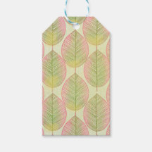 Etiqueta para Presente | Folha de Palma Moderna do