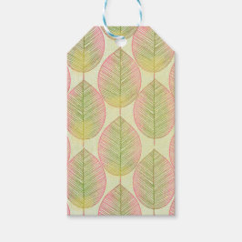 Etiqueta para Presente | Folha de Palma Moderna do