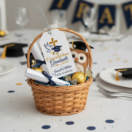 Etiqueta Para Presente Formatura cristã escolar e anual personalizada