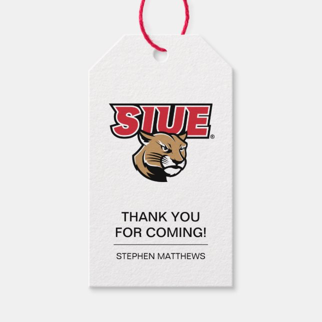 Etiqueta Para Presente Formatura da SIUE (Frente)