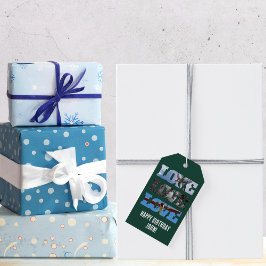 Etiqueta Para Presente Foto de avião, Palavra de amor, Aviação Simples