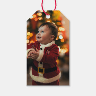 Etiqueta Para Presente Foto e nomes de natal de 1 rua do bebê 10 personal