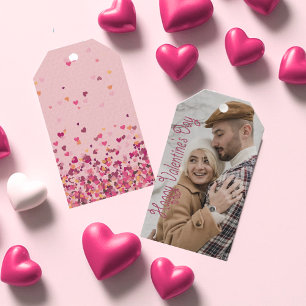 Etiqueta Para Presente Foto personalizada do dia de São Valentim
