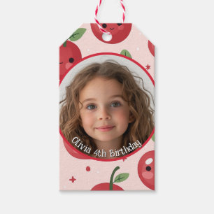 Etiqueta Para Presente Foto personalizada e nome do Bloco de Papel