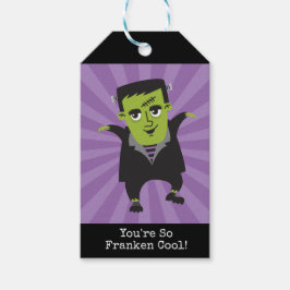 Etiqueta Para Presente Frankenstein Halloween