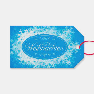 Etiqueta Para Presente Frohe Weihnachten