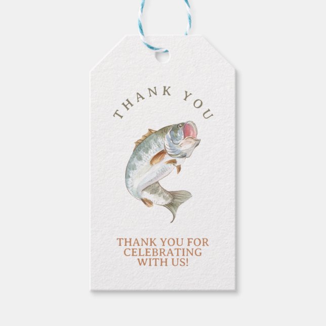 Etiqueta Para Presente Fuga da pesca (Frente)