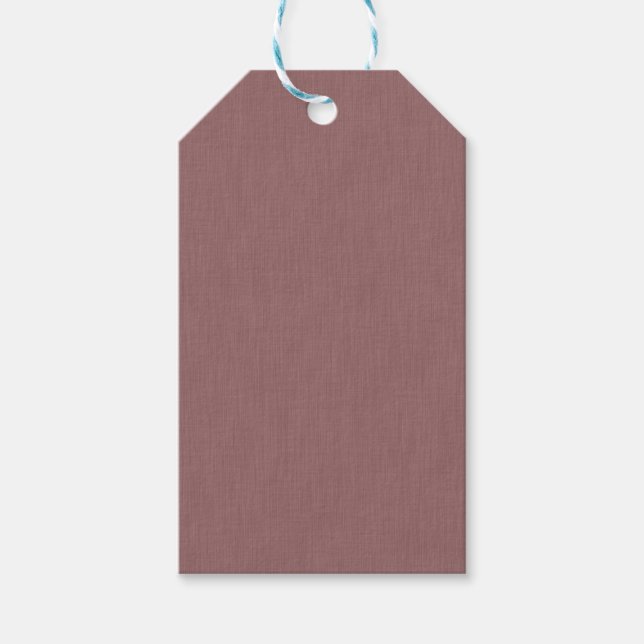 Etiqueta Para Presente Fundo texturizado rosa calmo e simples (Frente)