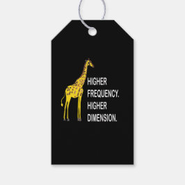 Etiqueta Para Presente Funny Giraffe Pun