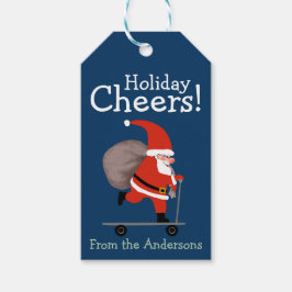 Etiqueta Para Presente Funny Santa Special Delivery holiday