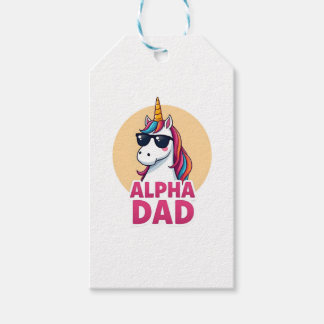 Etiqueta Para Presente Funny Unicorn Dad Laufey Men Father's Day Christma