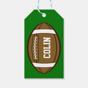 Etiqueta Para Presente Futebol personalizado para rapazes que adoram espo